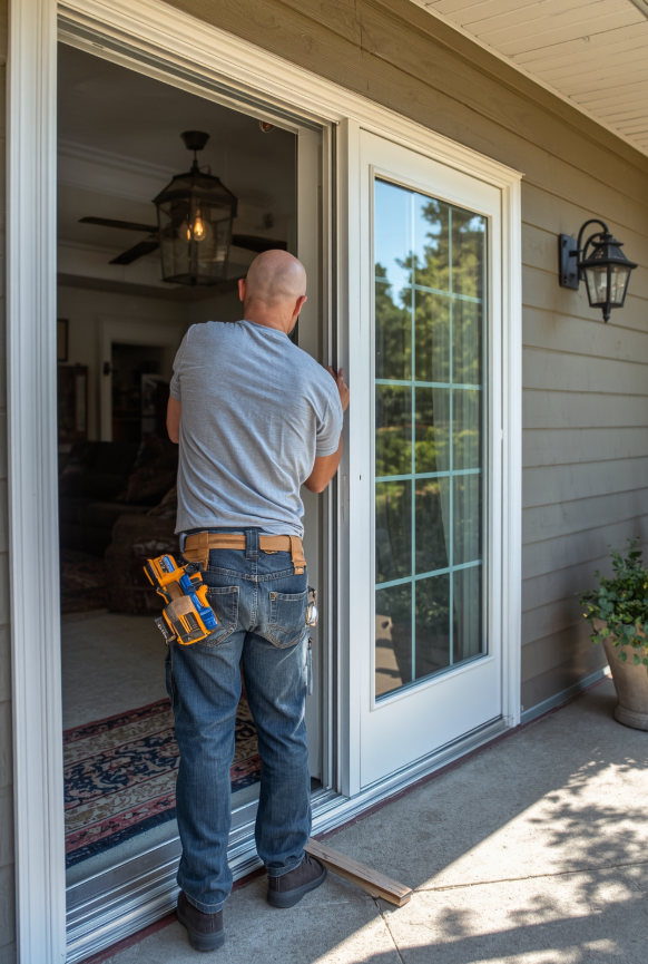 patio door installation in warren